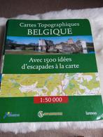 Carte topographique belgique, Livres, Guides touristiques, Enlèvement, Utilisé
