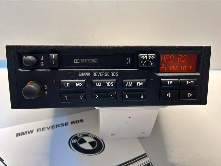 BMW Reverse  RDS.  E30 E28 E34 E36 E32 Z1 Z3 Z4, Auto diversen, Autoradio's, Gebruikt, Ophalen of Verzenden