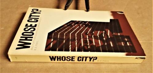 Whose City? and further essays on Urban Society - 1975, Boeken, Overige Boeken, Gelezen, Verzenden