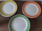 Servies Borden vintage tekening, Ophalen, Zo goed als nieuw, Bord(en), Overige stijlen