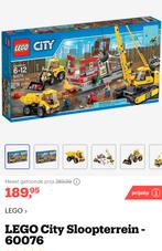 Lego City - 60076 - slooptrein - volledig!!, Comme neuf, Ensemble complet, Lego, Enlèvement ou Envoi