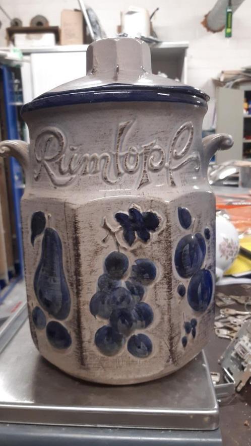 Vintage Rumtopf SCHEURICH Keramiek, authentieke West-Duitse, Antiek en Kunst, Antiek | Keramiek en Aardewerk, Ophalen of Verzenden
