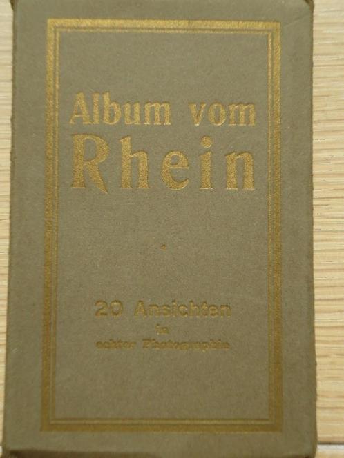 ALBUM vom RHEIN 20 ansichten in echter Photographie cartes p, Collections, Cartes postales | Étranger, Enlèvement ou Envoi