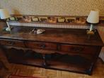 Massieve eiken dressoir in zeer goede staat, Huis en Inrichting, Tafels | Sidetables, Ophalen, Gebruikt, Eikenhout, 200 cm of meer