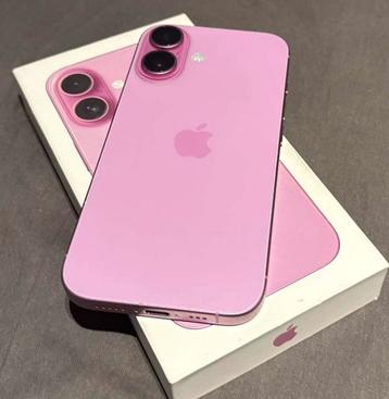 Iphone 16 rose etat nickel aucun coup. Toujours garantie, Enlèvement, Comme neuf, Rose