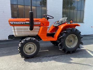 Minitractor Kubota B1402- 4x4 - garantie - MICROTRACTORS.COM beschikbaar voor biedingen