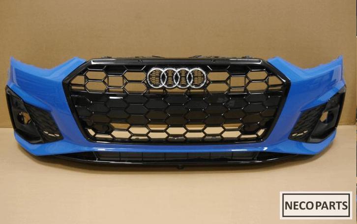 AUDI A5 8W VOORBUMPER ORIGINEEL 6xPDC KLEUR LV5C S-LINE, Auto-onderdelen, Carrosserie, Bumper, Audi, Voor, Gebruikt, Ophalen of Verzenden