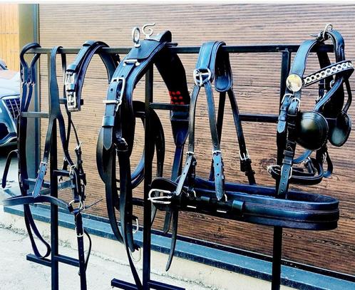 🔴NIEUW PROF CHIQUE COB-FULL MAAT  ENKELSPAN TUIG 385 €  🔴, Dieren en Toebehoren, Paarden en Pony's | Hoofdstellen en Tuigage