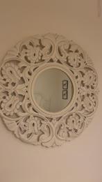 Landelijke Spiegel, Antiek en Kunst, Antiek | Spiegels, Ophalen, Rond, 50 tot 100 cm, Minder dan 100 cm