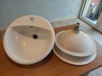 2 lavabo´s Ideal Standart wit  -  GRATIS, Huis en Inrichting, Ophalen, Gebruikt