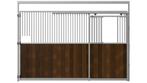 Voorwand Basic compleet draaibaar met schuifdeur | Voorraad, Weidegang