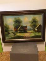 2 schilderijen op doek, Antiek en Kunst, Kunst | Schilderijen | Klassiek, Ophalen