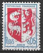 France 1966 - Yvert 1468 - Armoiries d'Auch (ST), Timbres & Monnaies, Timbres | Europe | France, Envoi, Affranchi