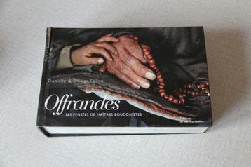 Livre Offrandes 365 pensées de Maîtres bouddhistes beschikbaar voor biedingen