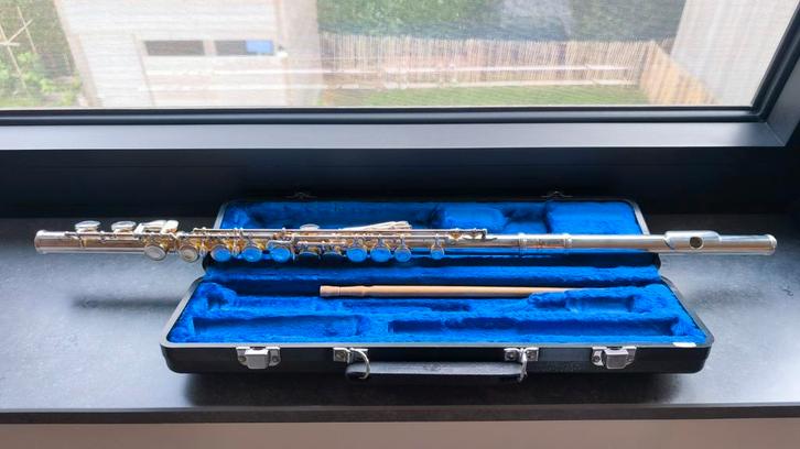 Mooie Jupiter dwarsfluit met koffer – goed onderhouden, Muziek en Instrumenten, Blaasinstrumenten | Dwarsfluiten en Piccolo's