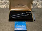 Parure vintage Stylo plume Waterman CF+ Bille + cartouches, Enlèvement ou Envoi, Utilisé, Stylo, Waterman