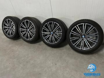 6-7mm! Originele BMW 3 serie G20 Style 790M 18 inch breedset, Auto-onderdelen, Banden en Velgen, 18 inch, Gebruikt, Banden en Velgen