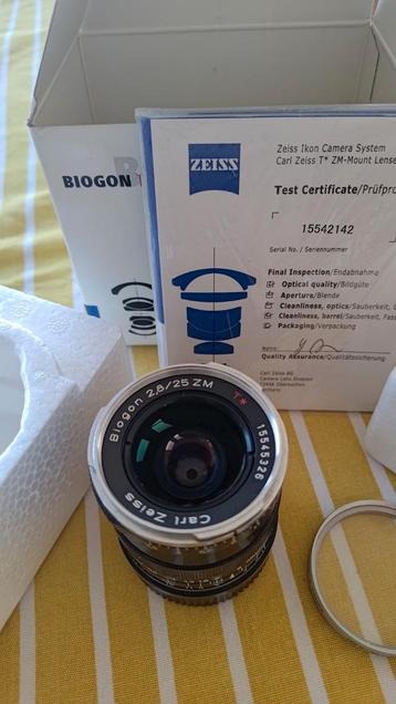 Zeiss Biogon 25/2,8 ZM