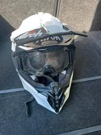 Airoh crosshelm, Motoren, Overige merken, M, Ophalen of Verzenden, Tweedehands