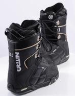 Bottes de snowboard 36.5 40.5 EU NITRO, noir/blanc, Envoi, Utilisé, Chaussures
