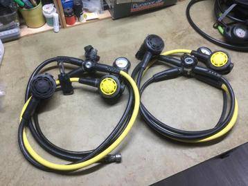 Scubapro MK11 Din300 = 2x Complete set - Ecocheques  beschikbaar voor biedingen