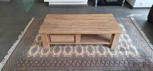 Salontafel lichte eik te koop, Huis en Inrichting, Tafels | Salontafels, Zo goed als nieuw, Minder dan 50 cm, 50 tot 100 cm, 100 tot 150 cm