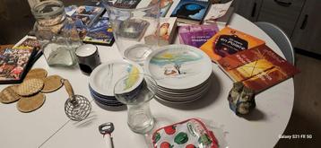 Tout les lots pour 25€! Brocante, vaisselle, déco, divers beschikbaar voor biedingen