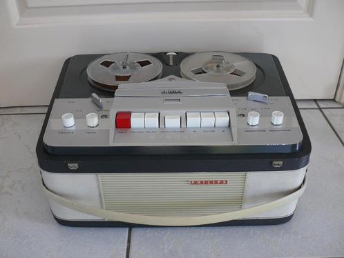 Prima spelende Philips EL3534 Stereo speelt alle bandsoorten, Audio, Tv en Foto, Bandrecorder, Bandrecorder, Met stofkap, Met banden