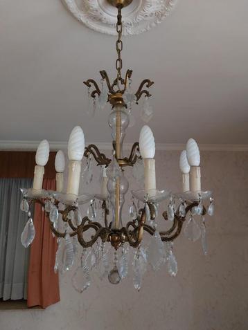 Kroonluchter luster E14 8 lampen beschikbaar voor biedingen