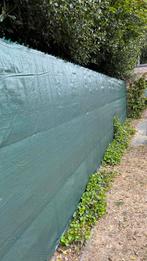 Privacy doek afsluiting +- 10 m, Ophalen, Nieuw, 10 tot 20 meter