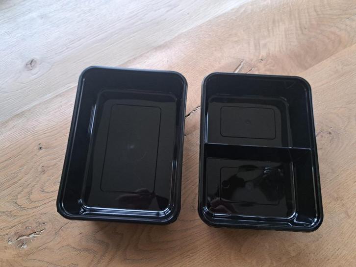 Nieuwe maaltijdpotjes met deksel – 1 & 2 compartimenten, Huis en Inrichting, Keuken | Keukenbenodigdheden, Nieuw, Ophalen of Verzenden