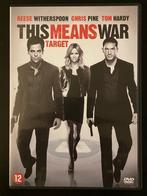 DVD " THIS MEANS WAR " Reese Witherspoon, Cd's en Dvd's, Dvd's | Actie, Gebruikt, Vanaf 12 jaar, Actie, Verzenden
