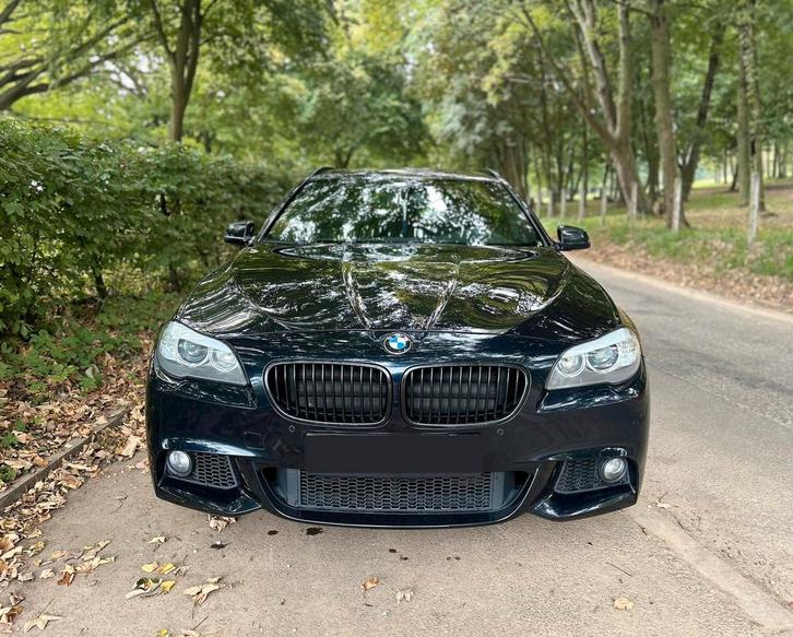 BMW 535, Auto's, BMW, Particulier, 5 Reeks, Diesel, Euro 5, Break, 5 deurs, Automaat, Zwart, Zwart, Ophalen