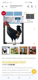Automatische kippendeur chickenguard  VERKOCHT, Dieren en Toebehoren, Ophalen of Verzenden, Nieuw, Kippenhok of Kippenren