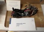 Harley Davidson Heritage ST Classic 1986 Franklin Mint 1/10, Collections, Enlèvement ou Envoi, Comme neuf, Motos