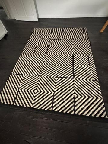 Tapijt Maisons Du Monde 160x230cm - donkerblauw-beige NIEUW beschikbaar voor biedingen