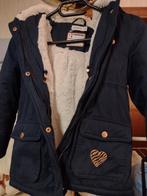 Blauwe winterjas 8 jr 128, Gebruikt, Jongen of Meisje, Ophalen of Verzenden, Jas