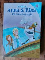 Boekje Anna en Elsa de zomerkoningin, Comme neuf, Disney, Garçon ou Fille, Contes (de fées)