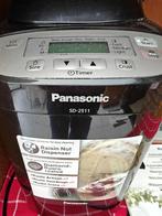 broodbakmachine Panasonic  SD-2511, 400 tot 800 gram deeg, Ophalen, Gebruikt, Met timer