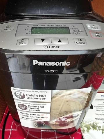 broodbakmachine Panasonic  SD-2511 beschikbaar voor biedingen