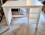 Ikea bureau wit, Huis en Inrichting, Ophalen, Zo goed als nieuw, Bureau