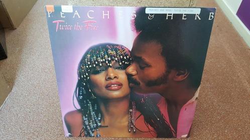PEACHES & HERB - TWICE THE FIRE (1979) (LP), CD & DVD, Vinyles | Pop, Comme neuf, 1960 à 1980, 10 pouces, Envoi