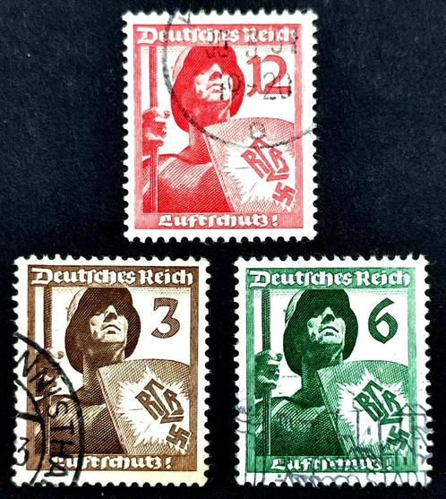 Deutsches Reich: Luftschutz 1937, Timbres & Monnaies, Timbres | Europe | Allemagne, Affranchi, Autres périodes, Enlèvement ou Envoi