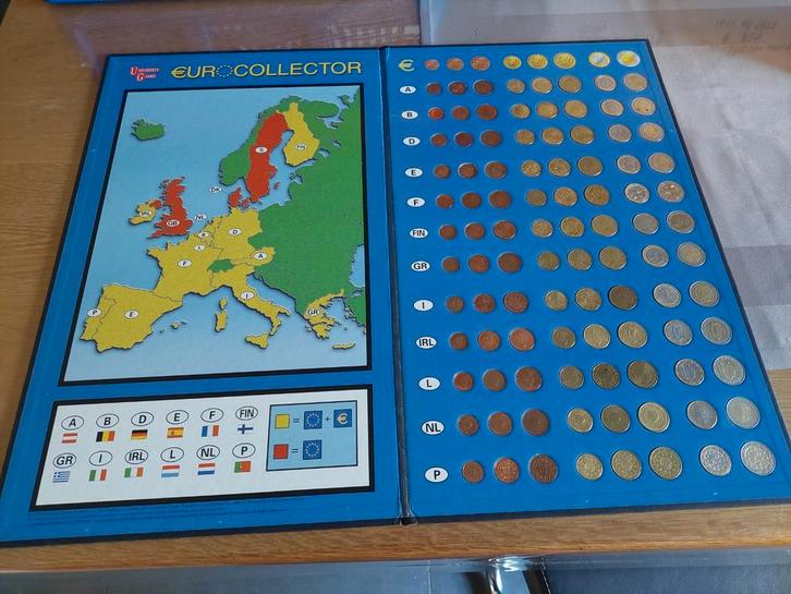 Euro collector map, Postzegels en Munten, Munten | Europa | Euromunten, België, Ophalen