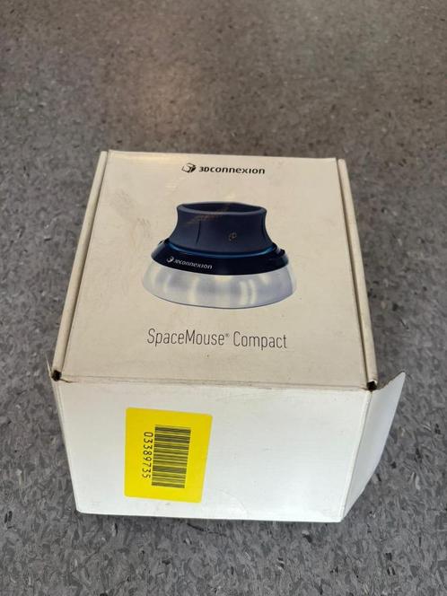 3Dconnection spacemouse compact, Computers en Software, Muizen, Zo goed als nieuw, Muis, Linkshandig, Rechtshandig, Bedraad, Ergonomisch