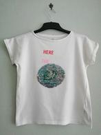 leuke t-shirt met pailletten  Hema  maat 11/12 jaar, Kinderen en Baby's, Kinderkleding | Maat 152, Gebruikt, Meisje, Ophalen of Verzenden