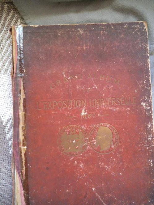 Grand Album de l'Exposition Universelle 1867, Livres, Histoire mondiale, Enlèvement ou Envoi