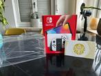 Nintendo Switch OLED - nieuw met covers, Met 2 controllers, Nieuw, Met harde schijf, Switch OLED