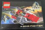 Lego Star Wars A-Wing Fighter 7134, Kinderen en Baby's, Ophalen of Verzenden, Gebruikt, Complete set, Lego