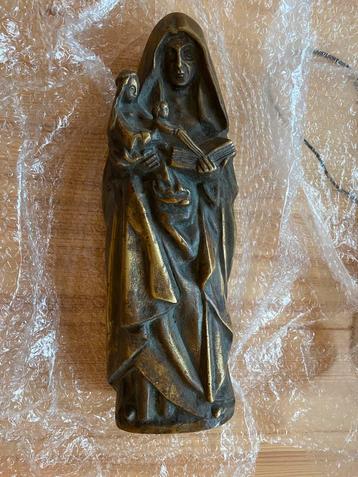 Sainte Anne a l’Enfant (Vierge) Bronze beschikbaar voor biedingen